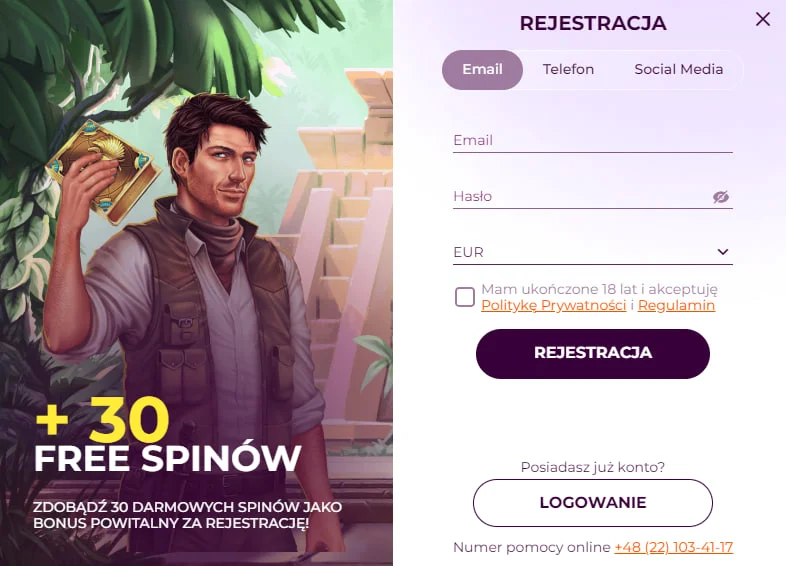 Rejestracja do AllRight